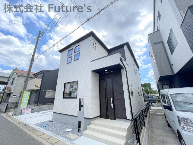 三郷市鷹野1丁目　新築戸建　全1棟の外観|八木郷小学校まで徒歩5分の好立地です