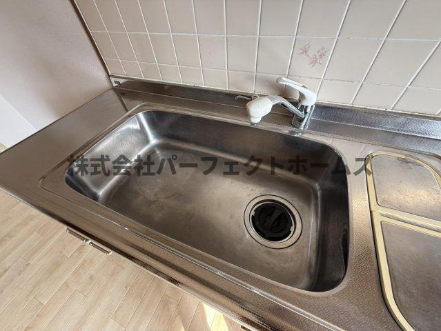 清水町戸建　賃貸のキッチン|使いやすいキッチンです