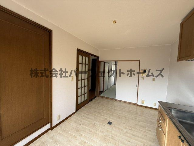 清水町戸建　賃貸のキッチン|ダイニングキッチンです