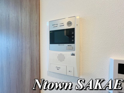 【セキュリティ】 | メイクス上前津Ⅲ | モニター付きインターホンです