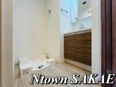 【洗面所】 | メイクス上前津Ⅲ | 忙しい朝には欠かせない洗面所です