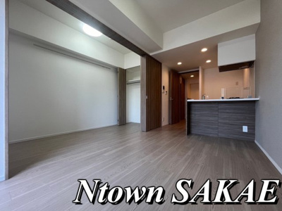 【居間・リビング】 | メイクス上前津Ⅲ | 使いやすいリビングです