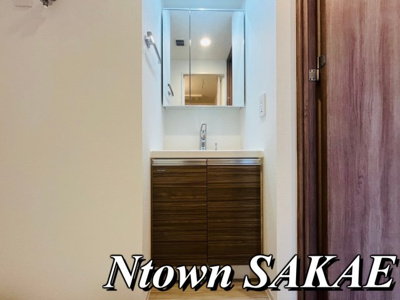 【独立洗面台】 | メイクス上前津Ⅲ | 朝の身支度には欠かせない独立洗面化粧台