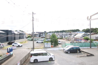 バルコニーからの景色