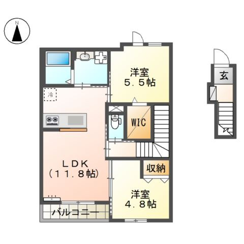 スプランドゥールの間取り