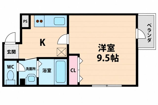 【間取り】 | エスト勝山