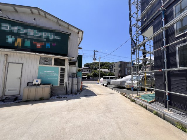 逗子駅徒歩圏内　大通り沿いの土地の外観|外観