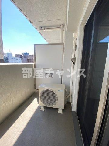 エスポアール泉のバルコニー