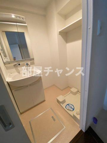 エスポアール泉の独立洗面台