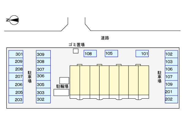 グリーンメゾン　　刈谷市の賃貸ならクラスホーム刈谷店の駐車場