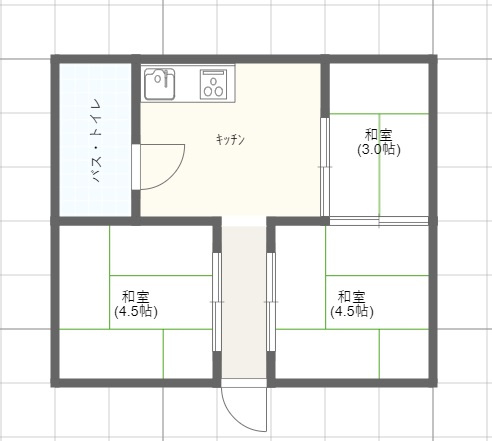 平良字東仲宗根231-5　名嘉真APの間取り