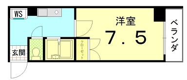 レジデンス西陣の間取り|代表的な間取りです