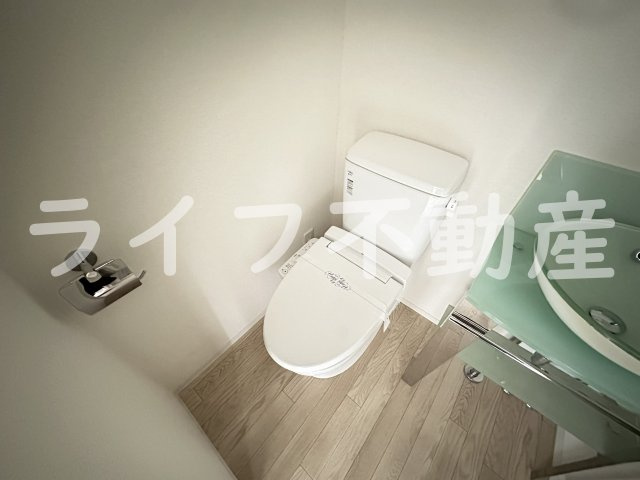 TLRレジデンス高井田のトイレ|トイレもきれいです