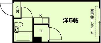 久保ビルの間取り|代表的な間取りです