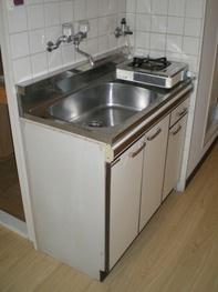 久保ビルのキッチン
