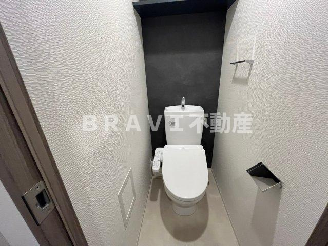 S-RESIDENCE堺筋本町Deuxのトイレ|コンパクトで使いやすいトイレです