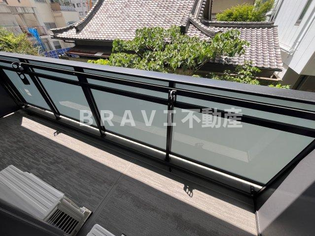 S-RESIDENCE堺筋本町Deuxのバルコニー|バルコニーからの眺めを楽しみながら食事をしませんか