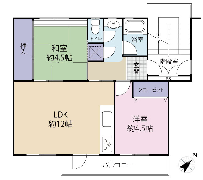 使いやすい間取です！