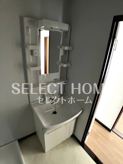 【独立洗面台】 | ヴィラ８８ | 独立洗面台、朝の身支度には欠かせません