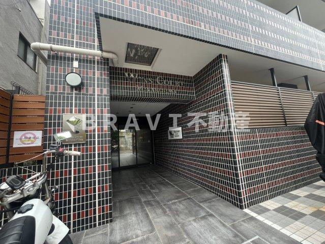 ウインズコート都島のエントランス|清潔なエントランスです