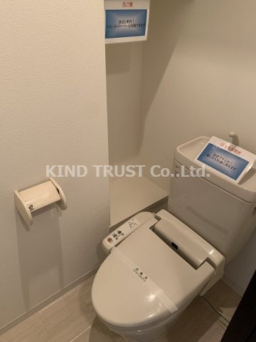 アーバネックス南森町（旧ラムール南森町アーバネックス）のトイレ|シンプルで使いやすいトイレです