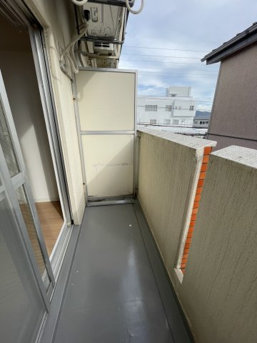 エクセレント櫛原のバルコニー