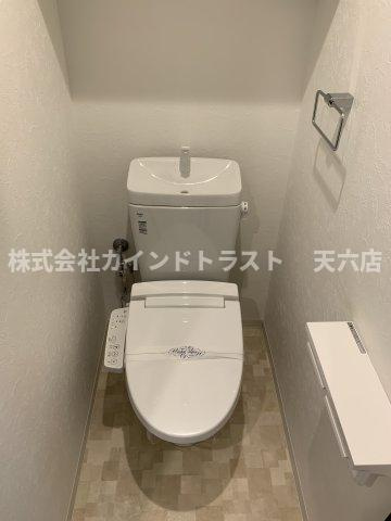 NAKAZAKI NO.66のトイレ|清潔感のあるトイレです