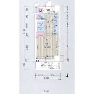 プレサンス名古屋城前の間取り