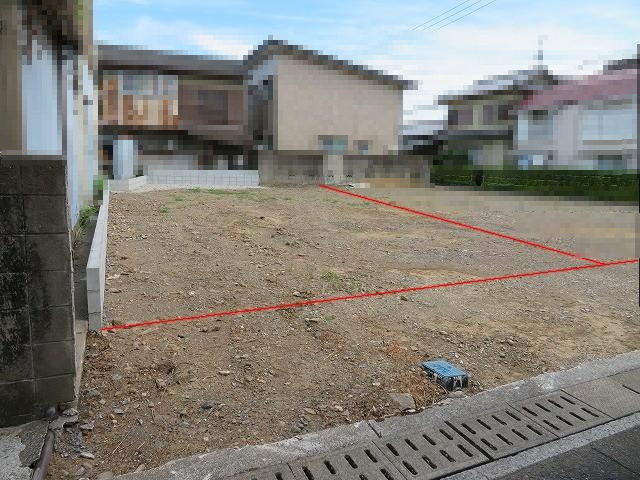 高知市西町　売土地の区画図