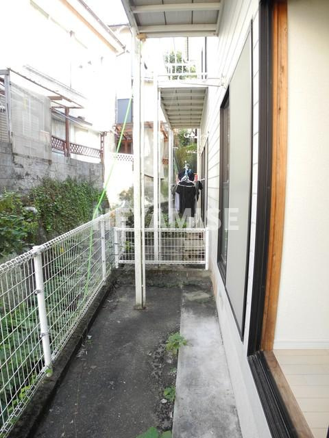 グリーンハイツ吉祥Bのバルコニー