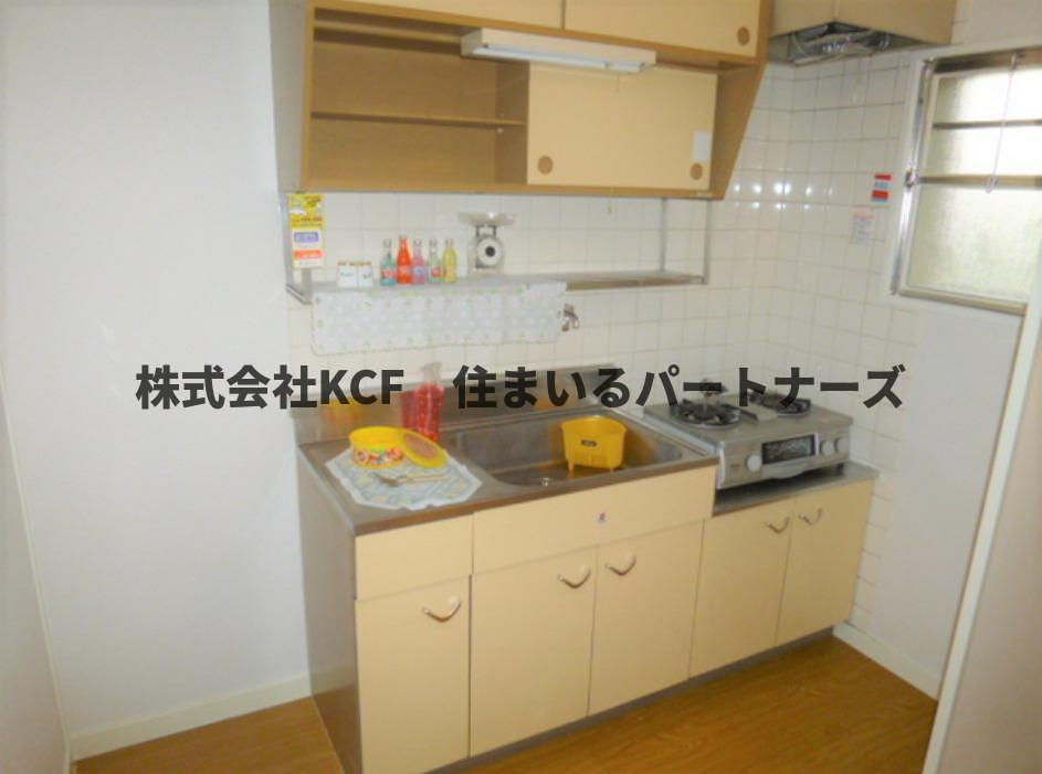 篠山ハイツのキッチン|きれいなキッチンです