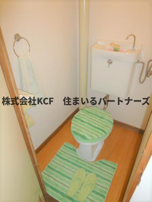 篠山ハイツのトイレ|シンプルで使いやすいトイレです