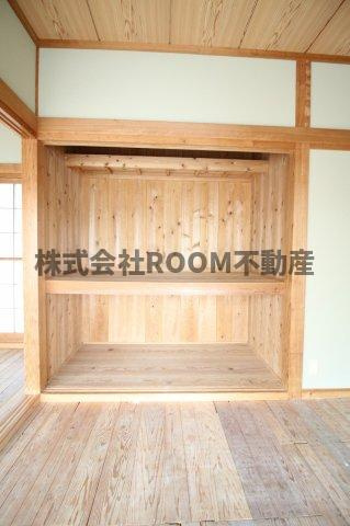 藤元貸家の収納|大きなものも収納できそうです
