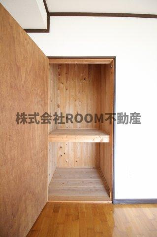 藤元貸家の収納|専用の収納スペースです