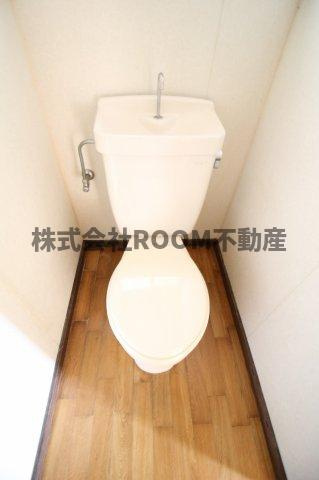 藤元貸家のトイレ|シンプルで使いやすいトイレです