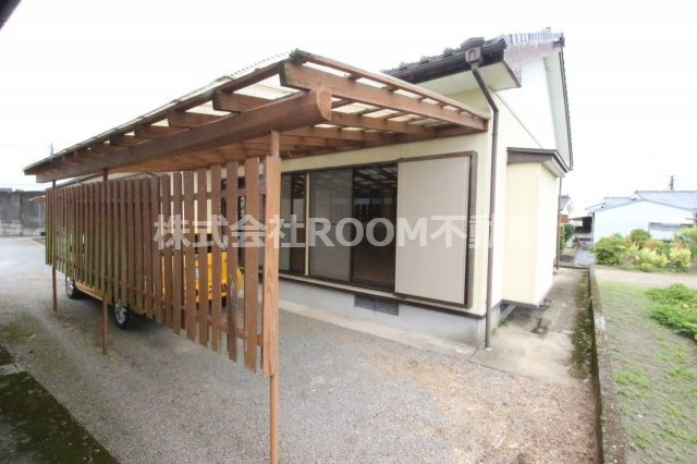 藤元貸家のバルコニー