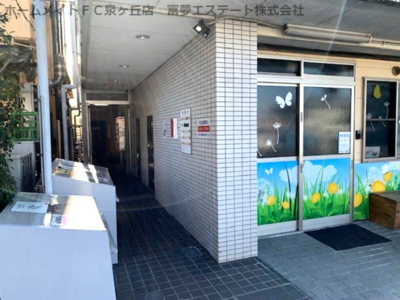 JPアパートメント堺Ⅱのエントランス