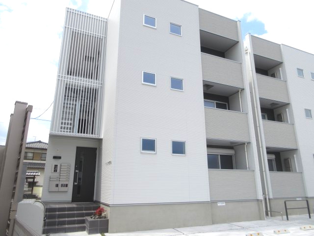 久留米市津福本町の賃貸マンションの外観パース