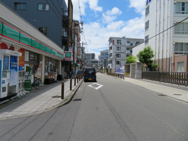 大阪市東淀川区相川２丁目のビルの周辺
