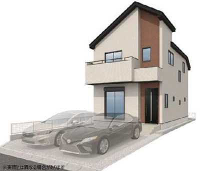 【外観パース】 | 小金井市梶野町2丁目　新築戸建　全2棟