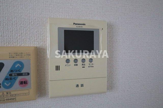 サニーハイツ大谷守のセキュリティ|2026年3月撮影。