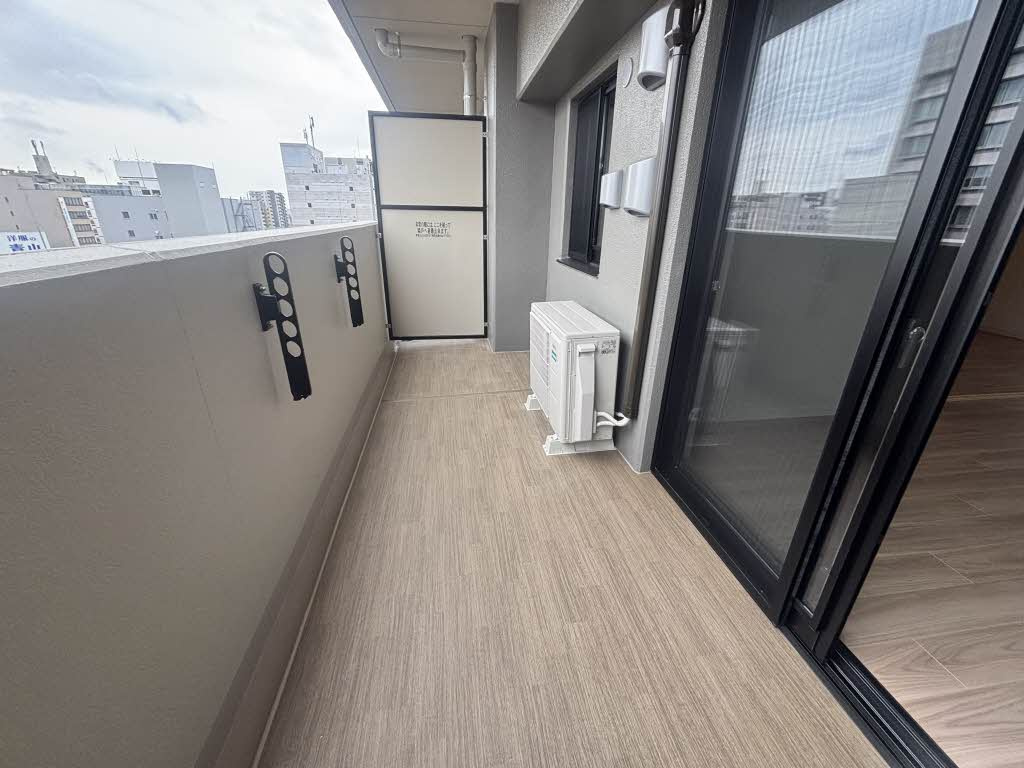 姫路市東延末１丁目の賃貸マンションのバルコニー