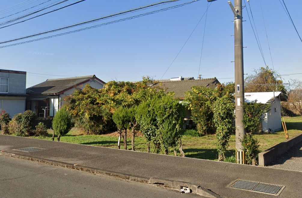 都城市平塚町の売地の外観