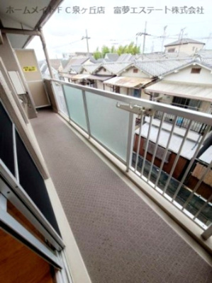 【バルコニー】 | ハイツＮＡＫＡＹＡ | ※イメージ　同物件別号室の写真