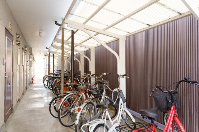 キャニオンテラスⅢのその他共用部分|駐輪場
