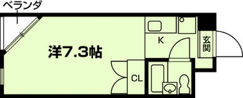 キャニオンテラスⅢの間取り|代表的な間取りです