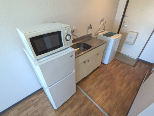 キャニオンテラスⅢのその他|家電３点設置可能(冷蔵庫・洗濯機・電子レンジ)