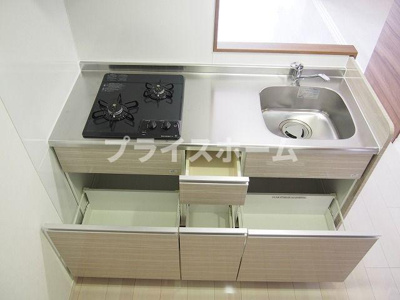 【キッチン】 | FLOWER HILLS大楠　HPに初期費用掲載「プライスホーム」で検索！