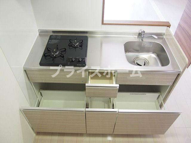 【キッチン】 | FLOWER HILLS大楠　HPに初期費用掲載「プライスホーム」で検索！