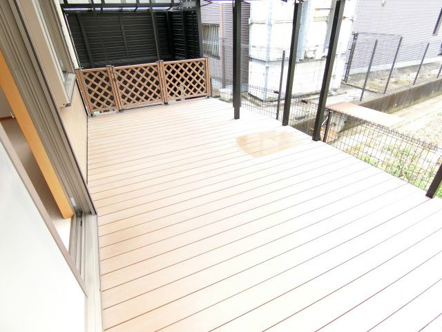 リビングタウン狭山池のバルコニー